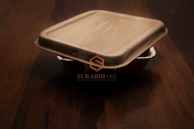 Container with Lid, Size: 850 ML Square